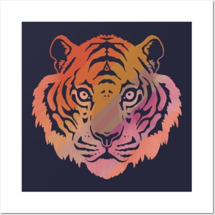 Tiger - Rainbow Posters and Art